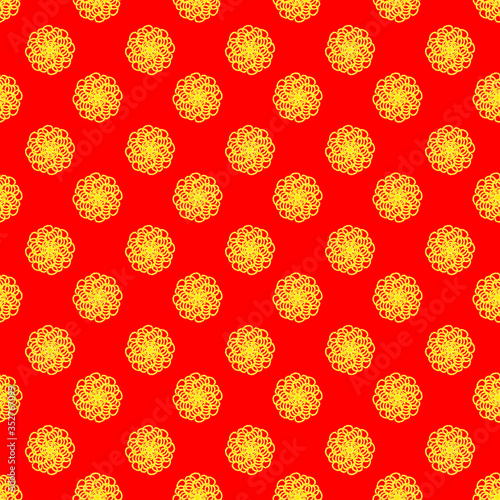 Beautiful Red Batik Modern and Stylish Design