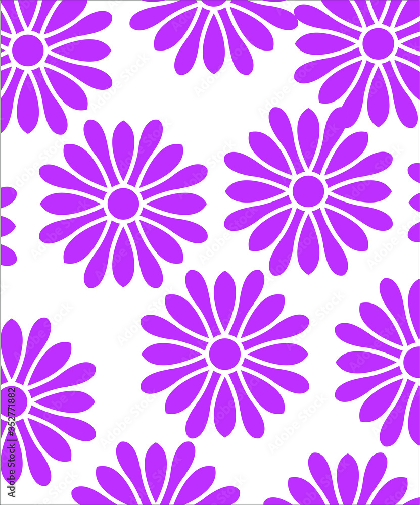 Fototapeta premium flower background,vector best flat flower background.