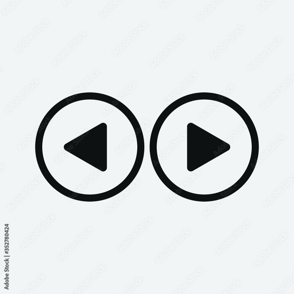 play button vector play button vector