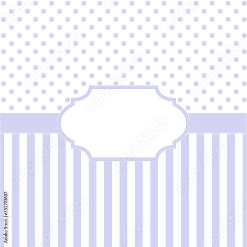 lavender baby shower invitation card