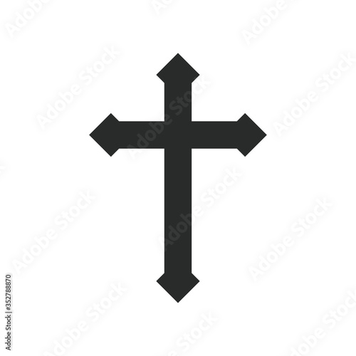 cross religious icon vector design illustration