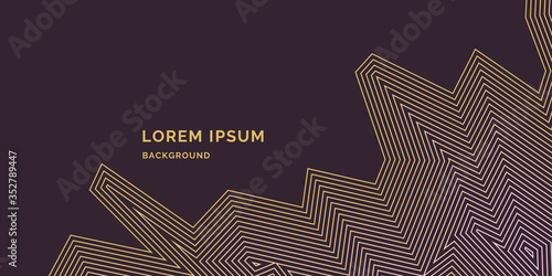 Modern backgrounds with abstract elements and dynamic shapes. Compositions of color lines. Vector illustration.