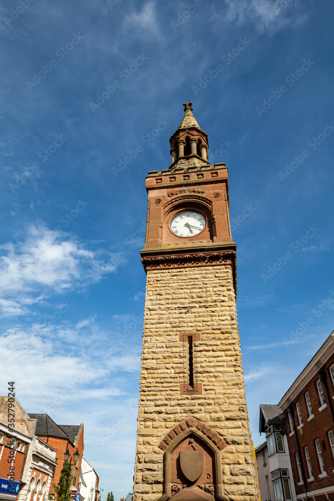 Clock Tower in Ormskirk