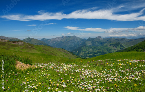 Col Aubisque in the French Pyrenees