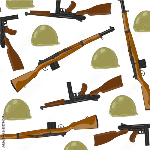 American small arms of the timeses of the second world war