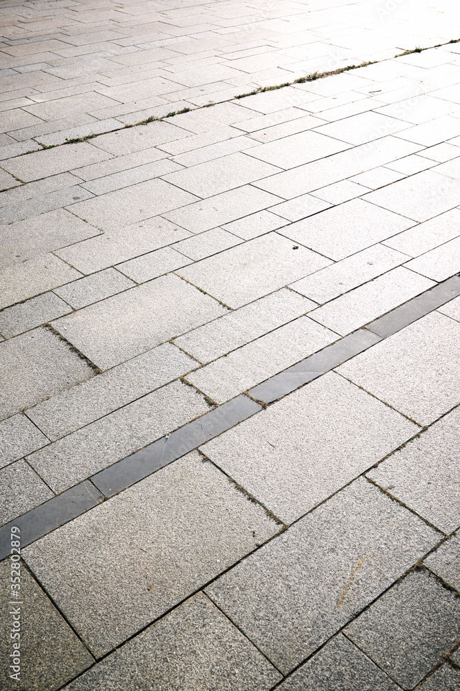 Fototapeta premium Stone floor close up