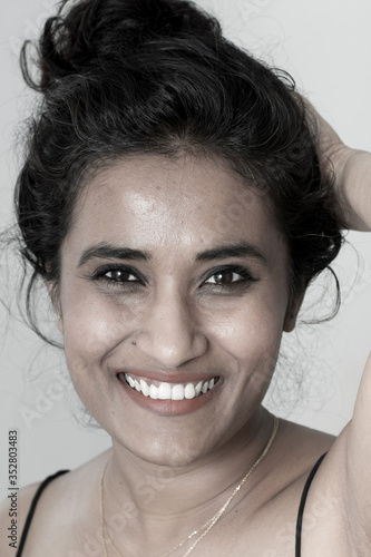 portrait of a young woman