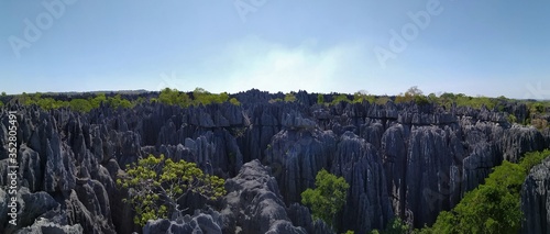 Cumbre de Tsingys en Madagascar