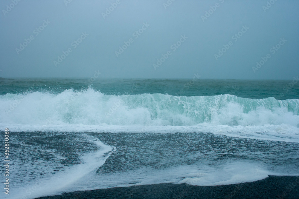 Fototapeta premium 時化の波