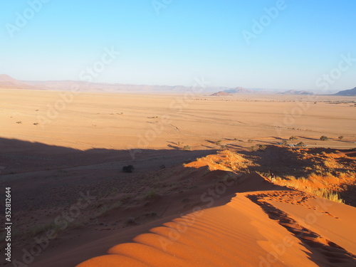 The view from the Elim Dunes, Namibia