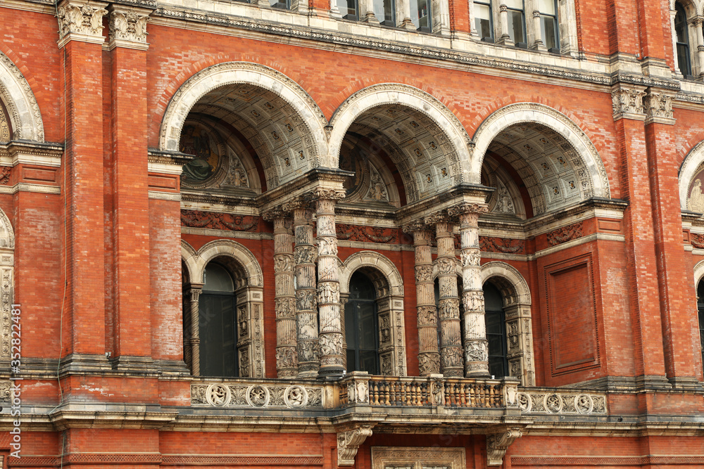 Classic architecture of London, UK, Europe