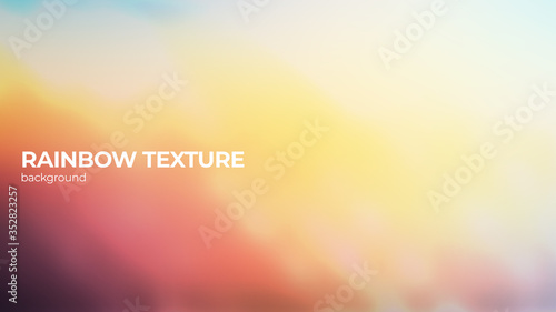 Vector colorful rainbow texture background for design web site, banner or poster mockup. Abstract pattern wallpaper.