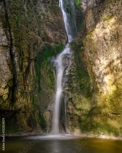 Catrigg Force is a waterfalls in the Yorkshire Dales and was a favourite spot of the composer Edward Elgar.