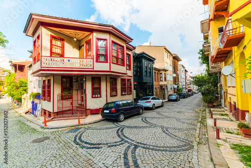 Photography Historical colorful houses in KUZGUNCUK