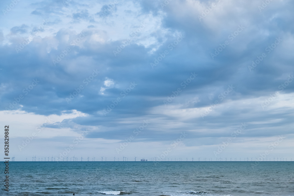 Obraz premium Playa de Brighton. Old Brighton Pier