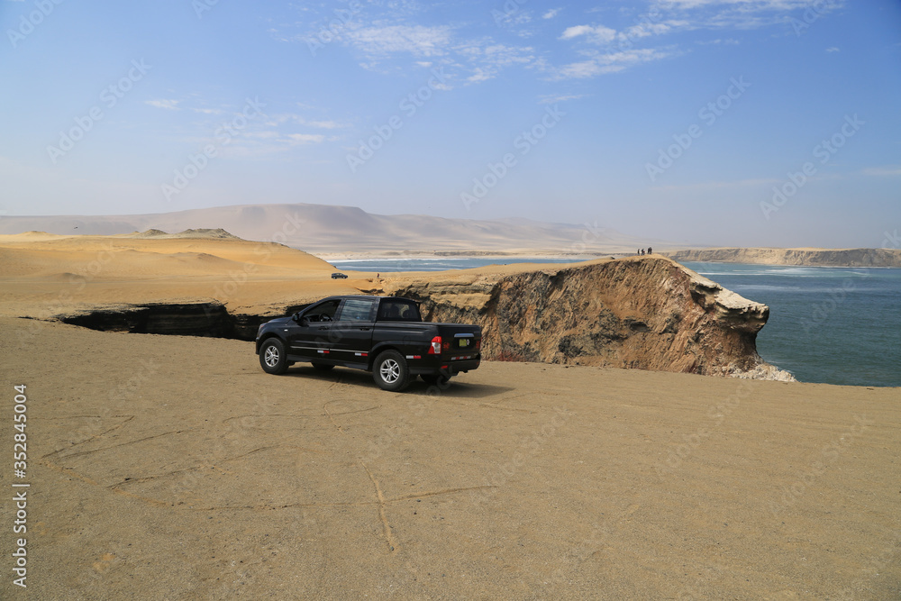 The splendid natural reserve of Paracas, Peru The splendid natural reserve of Paracas, Peru