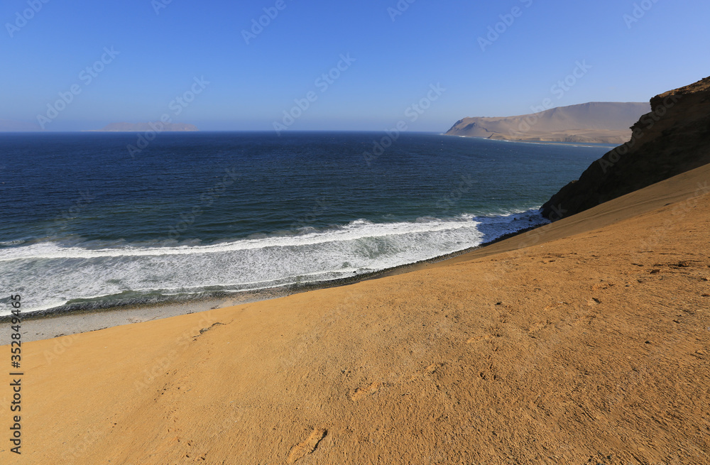 The splendid natural reserve of Paracas, Peru The splendid natural reserve of Paracas, Peru