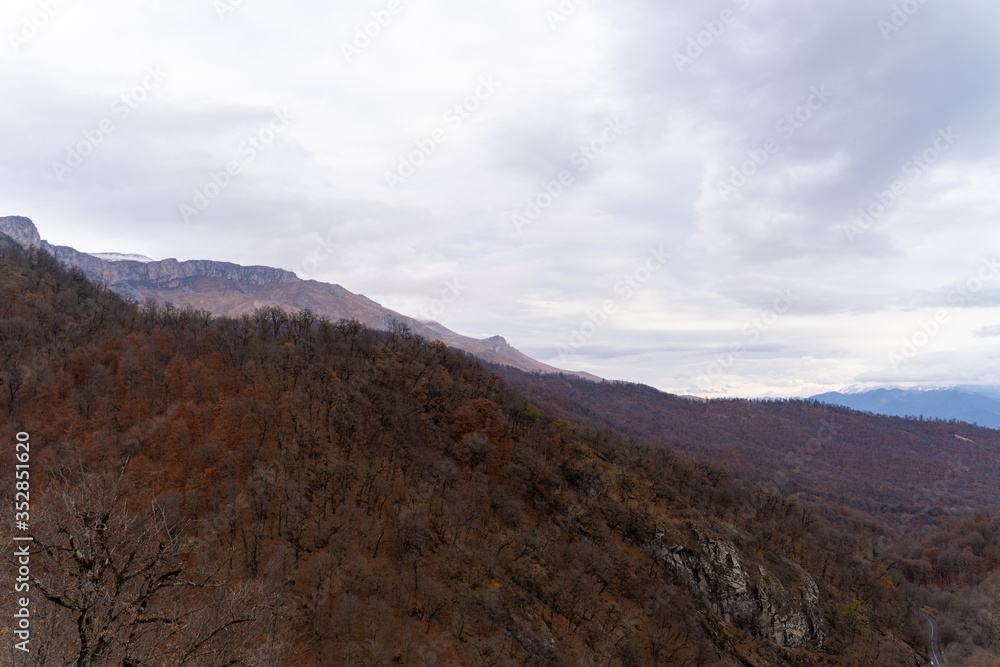 Armenia, autumn, 2019: tranquil and scenic landscapes of armenian cliffs Armenia, autumn, 2019: tranquil and scenic landscapes of armenian cliffs