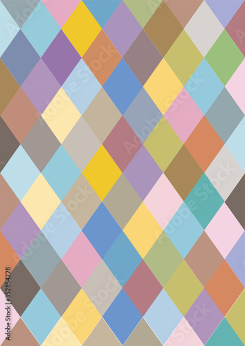 Wallpaper Mural abstract geometric triangle background graphic for book cover, pattern, template or wallpaper Torontodigital.ca