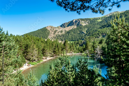 Gumushane, Turkey - 10 July, 2017: Limni Lake, National Nature Park, Zigana Mountain, Altitude; 1700 Meter photo