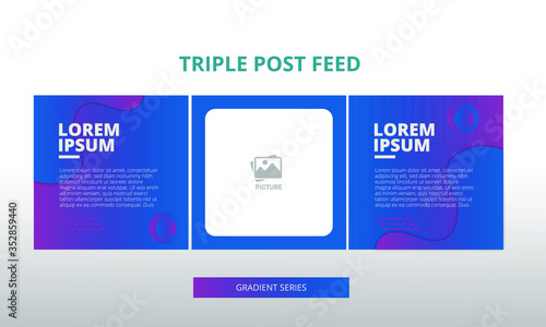 modern social media post feed, retro, instagram feed, instagram template, instagram frame, minimalist.