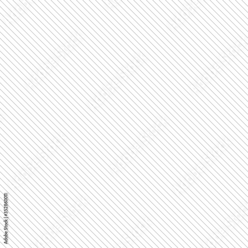 Simple seamless diagonal line pattern. Striped minimalistic repeatable background. White and gray endless unusual texture
