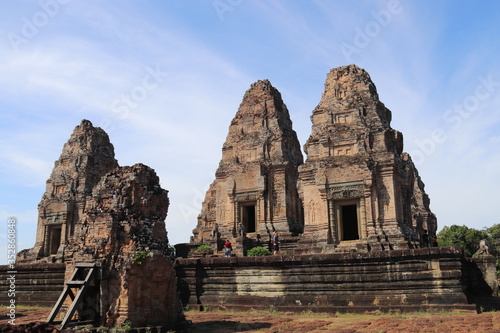 Temple Mebon oriental    Angkor  Cambodge 