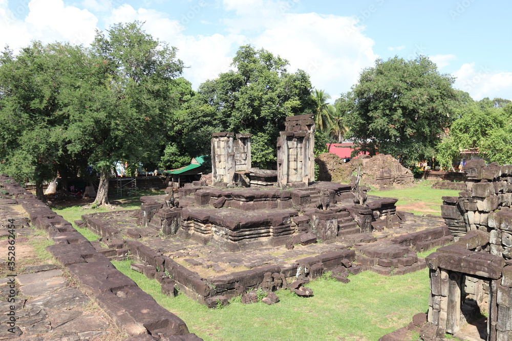 Temple Bakong à Angkor, Cambodge	