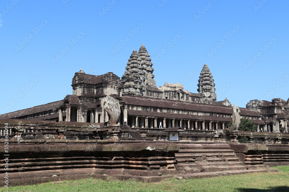 Naklejka premium Temple de Angkor Wat, Cambodge