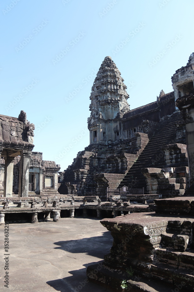 Fototapeta premium Temple de Angkor Wat, Cambodge