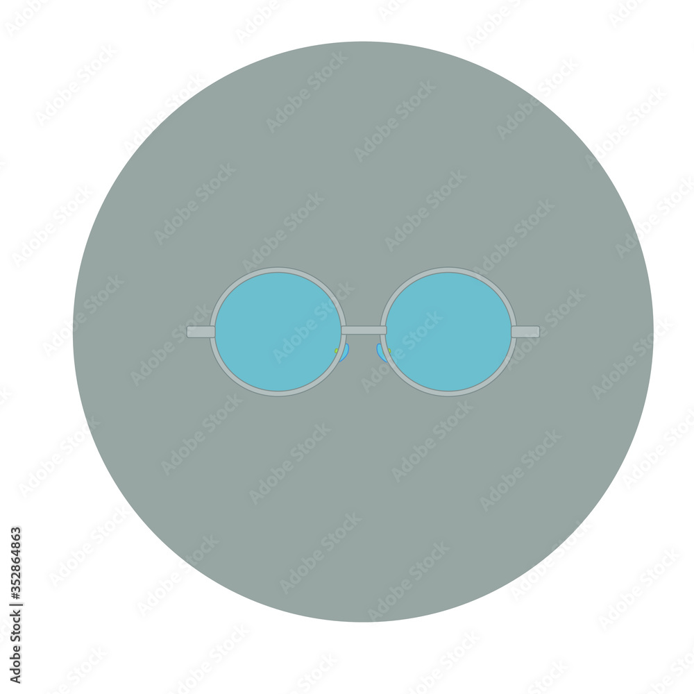 modern glasses. Illustrator for web and mobile design. modern glasses. Illustrator for web and mobile design.
