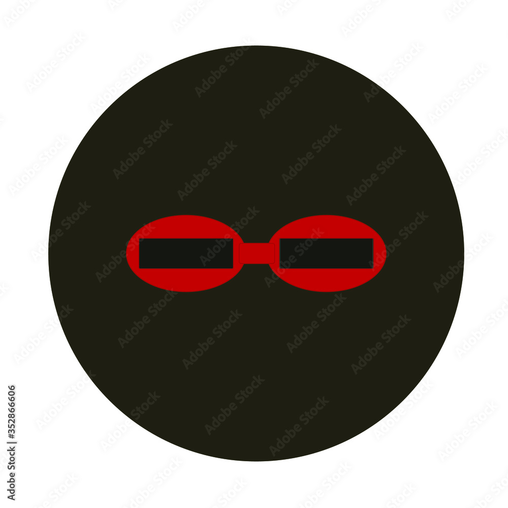 modern glasses. Illustrator for web and mobile design. modern glasses. Illustrator for web and mobile design.
