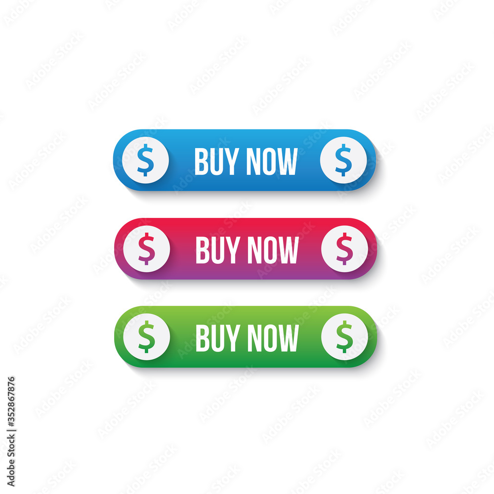 buy button icon / purchase button for websites / applications buy button icon / purchase button for websites / applications
