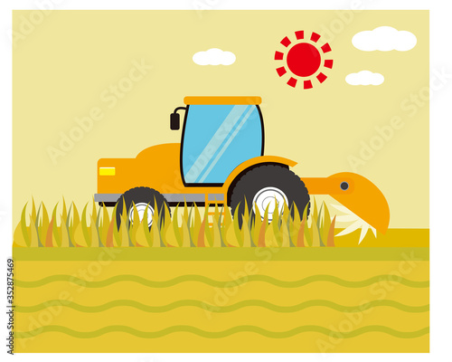 トラクター　耕運機