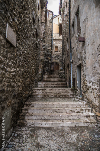 Street of the old town of Besalu