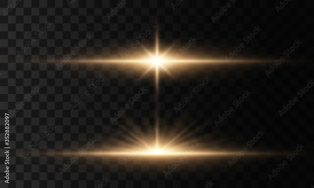 Yellow sparkles, light Yellow sparkles, light