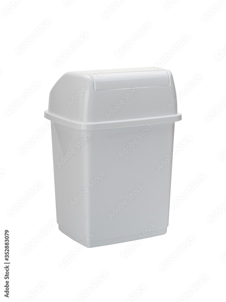 white plastic trash can with lid white plastic trash can with lid