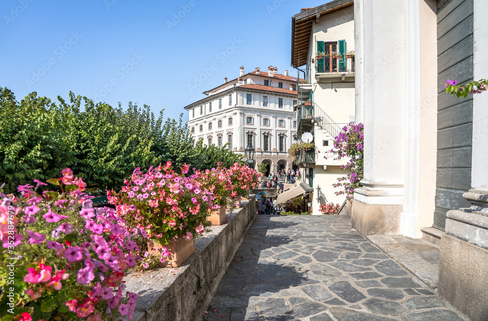 Fototapeta premium Palazzo Borromeo, Isola Bella, Italy