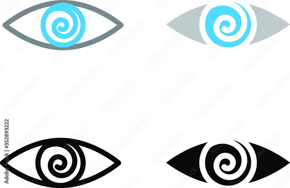 Hypnosis icon , vector illustration Hypnosis icon , vector illustration