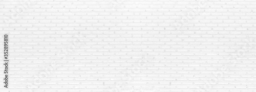 Old white brick wall texture for background Ready for product display montage.