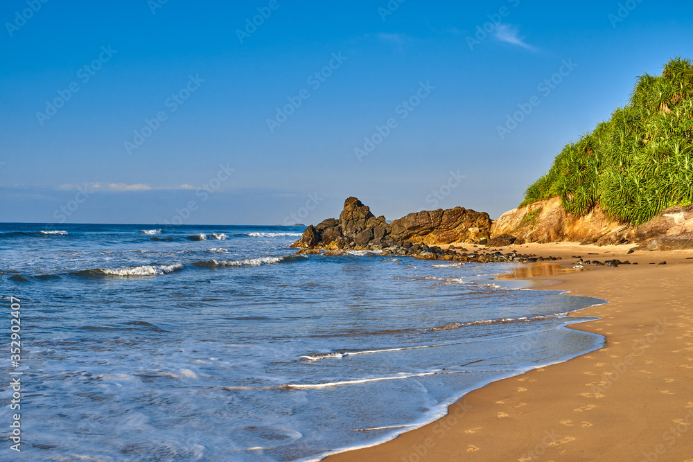 Lakshawaththa Beach Matara Sri Lanka Ceylon