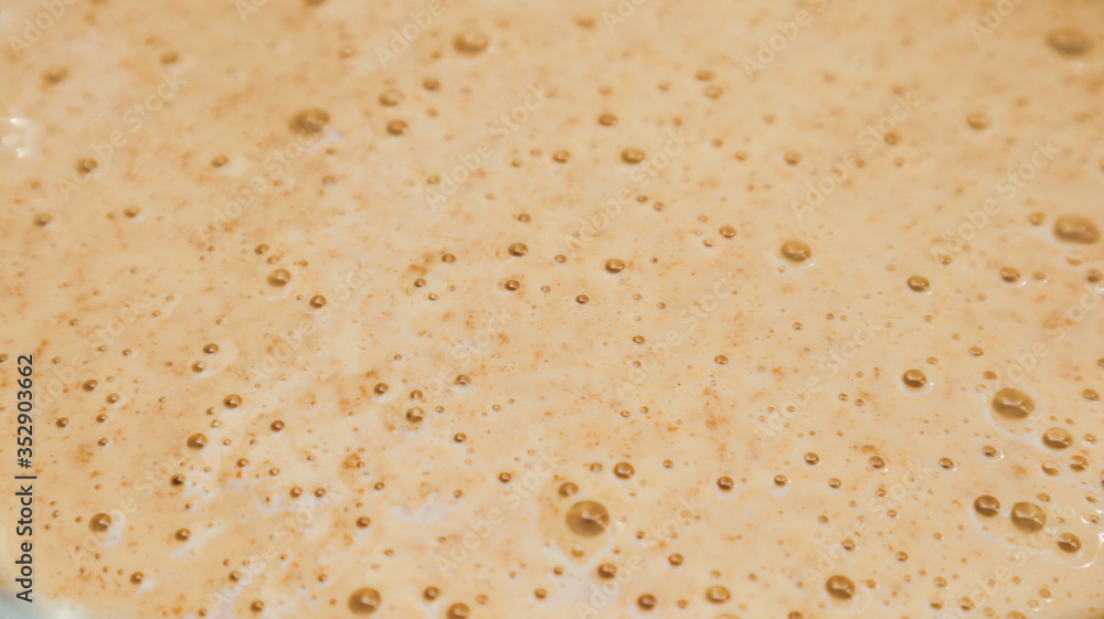 Dutch mini pancake flour liquid ready for cook Dutch mini pancake flour liquid ready for cook