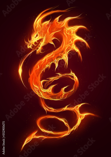 Fire dragon