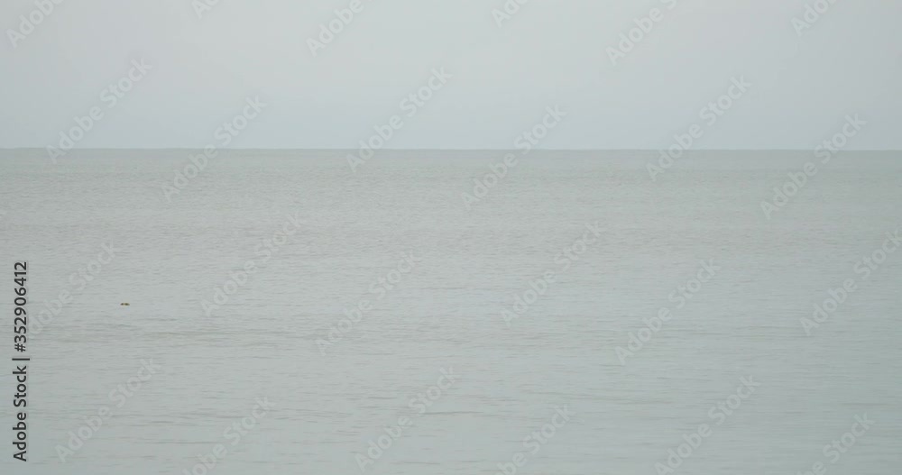 a traditional fishing boat floats fishing in the sea a traditional fishing boat floats fishing in the sea