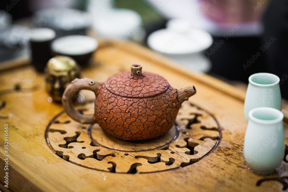 Chinese Tea ceremony set. Teapot