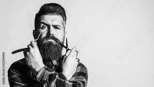 Fotografía Barbershop advertising