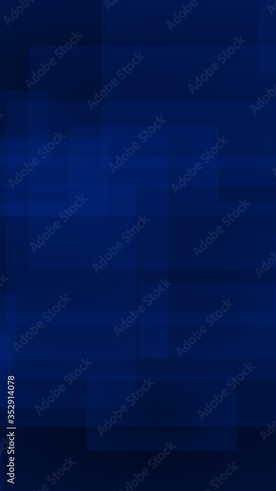 Dark blue background. Blue backdrop with transparent suares. Vertical orientation. 3D illustration Dark blue background. Blue backdrop with transparent suares. Vertical orientation. 3D illustration