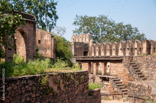 Ranthambore Fort lies within the Ranthambore National Park photo