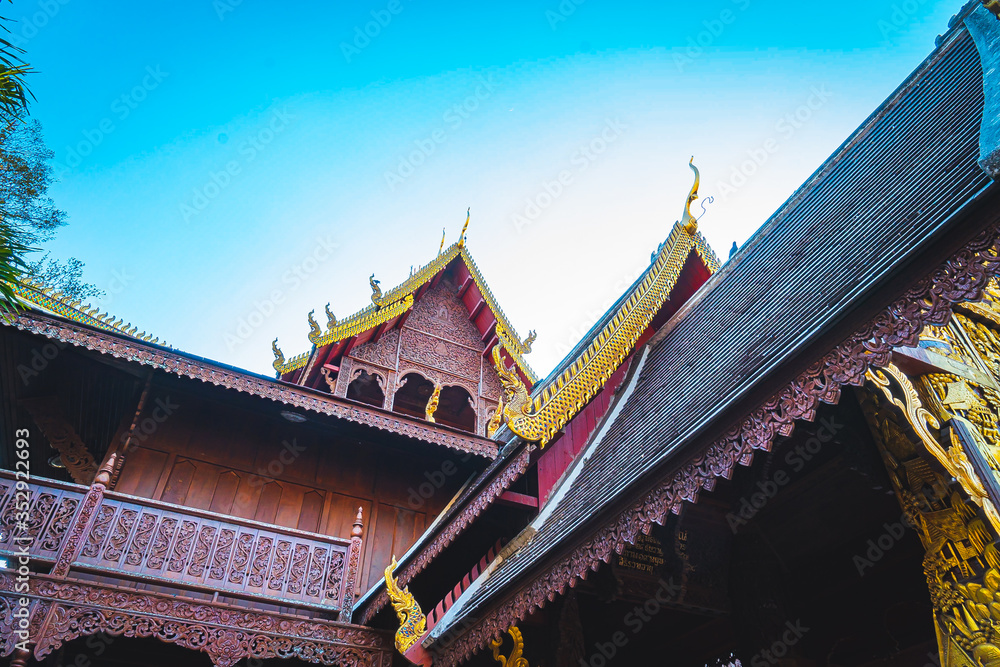 Local Temple in Chaing Rai, Thailand