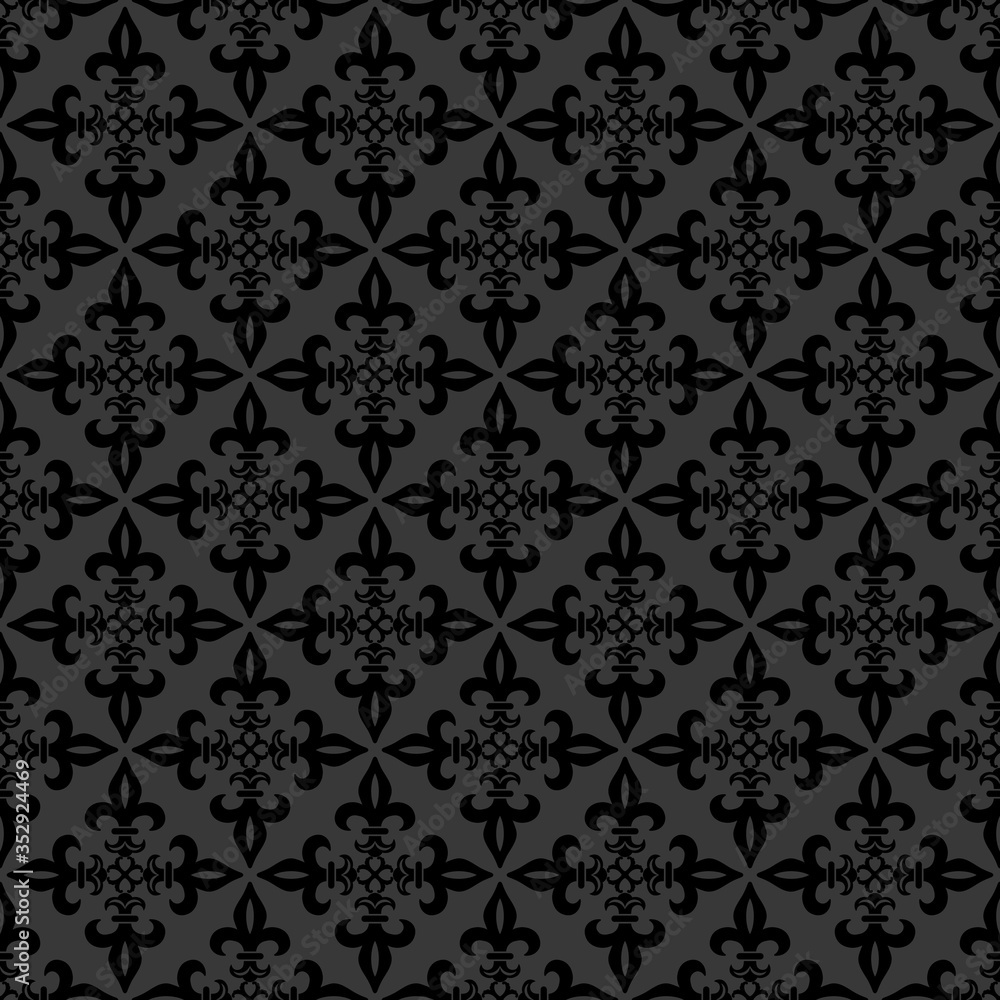 Seamless pattern fleur de lis Seamless pattern fleur de lis
